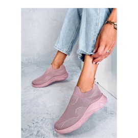 Scarpe sportive a calzino Goff Pink - Inello rosa 1