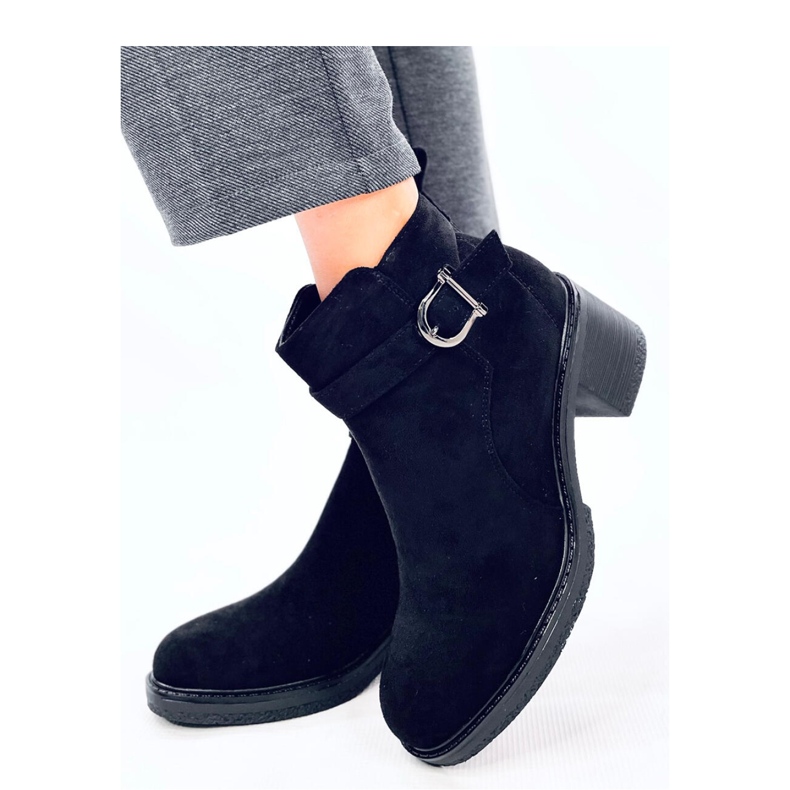 Duncans Stivaletti neri con tacco basso - Inello nero 1