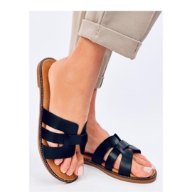 Charnes Sandalo infradito da donna nero - Inello 1