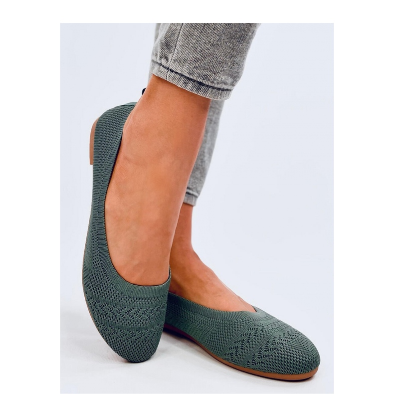 Ballerine in maglia Newey Green - Inello verde 1