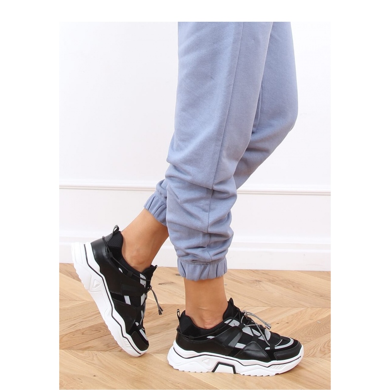 Scarpe sportive nere TS-508 Nere - Inello nero 2