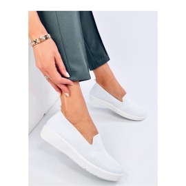 Combe Sneakers a calzino bianche - Inello bianca 1