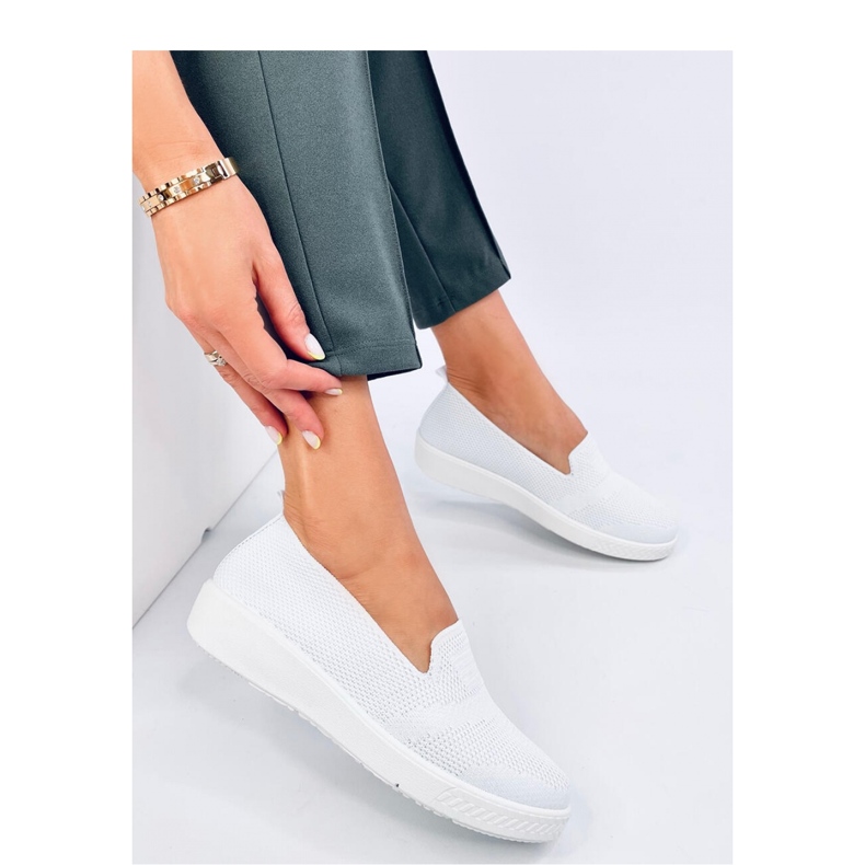 Combe Sneakers a calzino bianche - Inello bianca 1