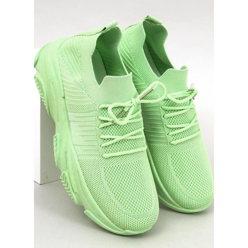 Fabre L.GREEN scarpe sportive a calzino - Inello verde 1