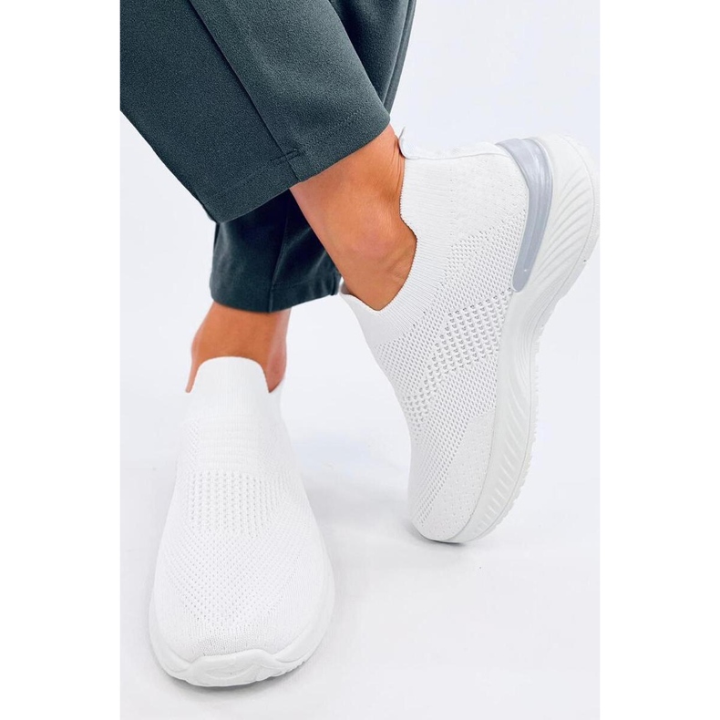 Suare Scarpe sportive a calzino bianche - Inello bianca 1