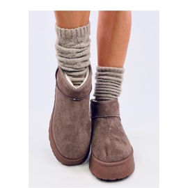 Scarpe con plateau corte Rodmans Khaki - Inello marrone 2