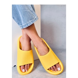Ritter Sandalo infradito in gomma gialla - Inello giallo 1