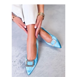 Ballerine eleganti con pietre Lorella Blu - Inello 2