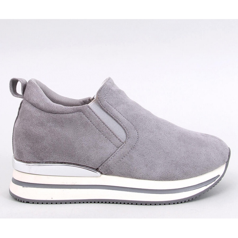 Scarpe con zeppa nascosta Boult Grey - Inello grigio 1