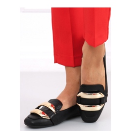 Mocassini da donna Hedd Black - Inello nero 1