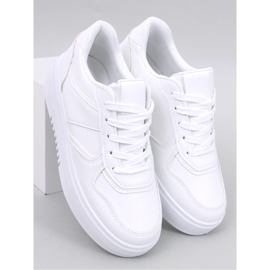 Sneakers da donna Lees White - Inello bianco 1