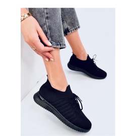 Sharpe Scarpe sportive a calzino nere - Inello nero 2