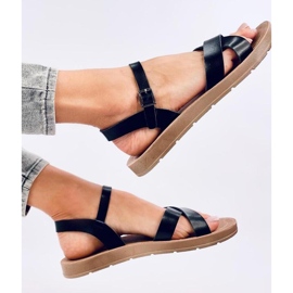 Sandali da donna Nevada Neri - Inello nero 2