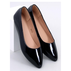 Xants Ballerine in vernice nera - Inello nero 1