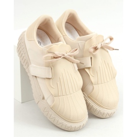 Sneakers beige da donna NB513P Beige - Inello 1