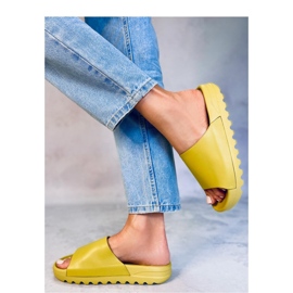 Sandalo infradito da donna Kolb Green - Inello verde 1