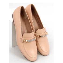 Mocassini da donna Gessa Kaki - Inello beige 1