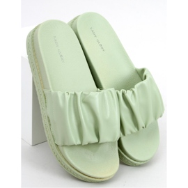 Sandalo infradito da donna Atissa Green - Inello verde 1