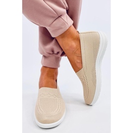 Didier Scarpe da ginnastica a calzino beige - Inello 1