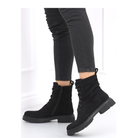 Lavoratrici stringate Zoe Black - Inello nero 2