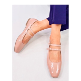 Brevetto Mary Jane Liths Ballerine nude - Inello rosa 2