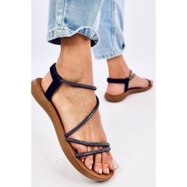 Sandali leggeri da donna Prostis Black - Inello nero 1