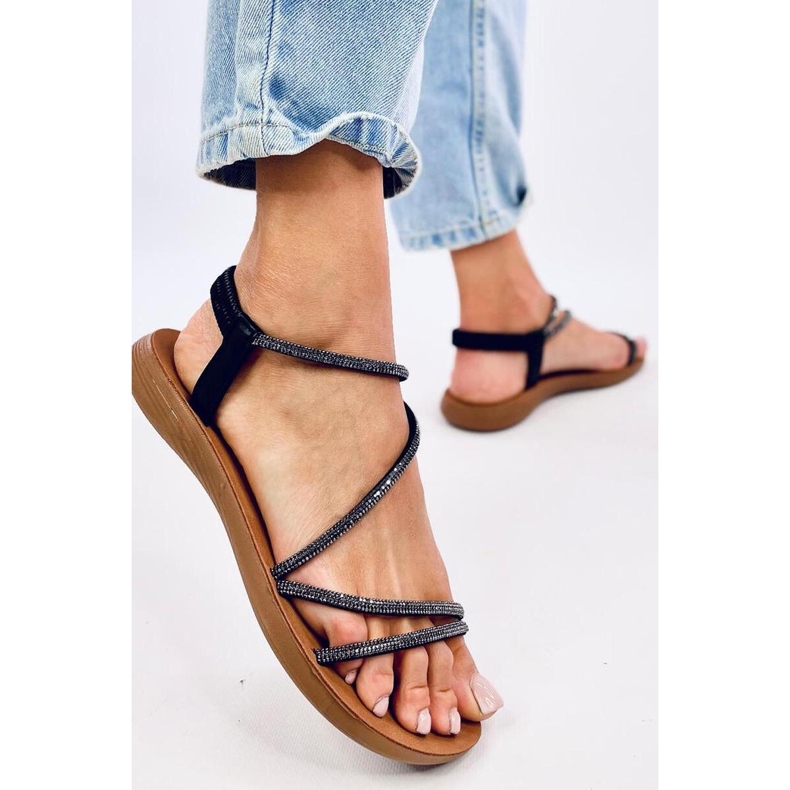 Sandali leggeri da donna Prostis Black - Inello nero 1