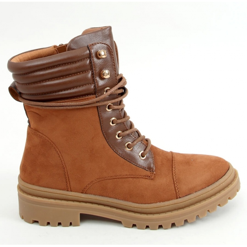 Borse da donna in cammello 5466 Camel - Inello marrone 1