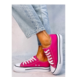 Sneakers classiche da donna Fargis Fucsia - Inello rosa 1