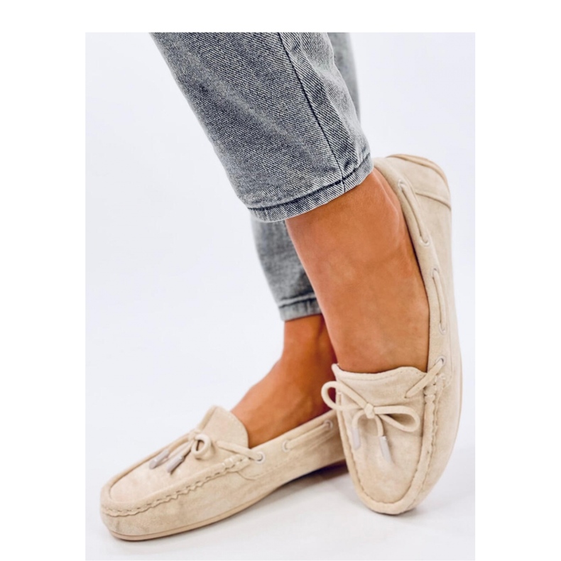 Wards Mocassini in camoscio beige - Inello 2