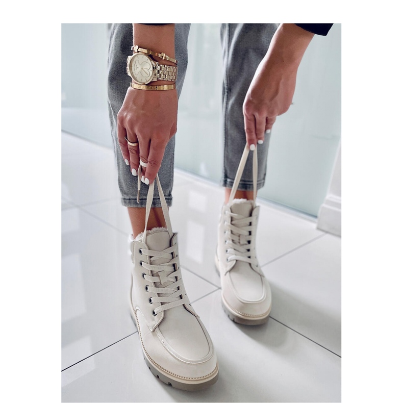 Stivali da trapper isolanti Germano Beige - Inello 1