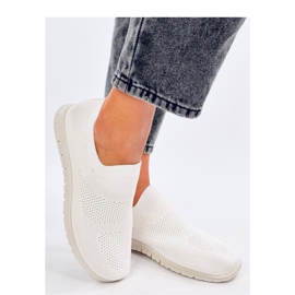 Colums Scarpe da ginnastica a calzino bianche - Inello bianco 1