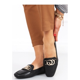 Mocassini da donna Elisa Black - Inello nero 1