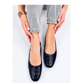 Eleganti ballerine Irvina nere - Inello nero 1