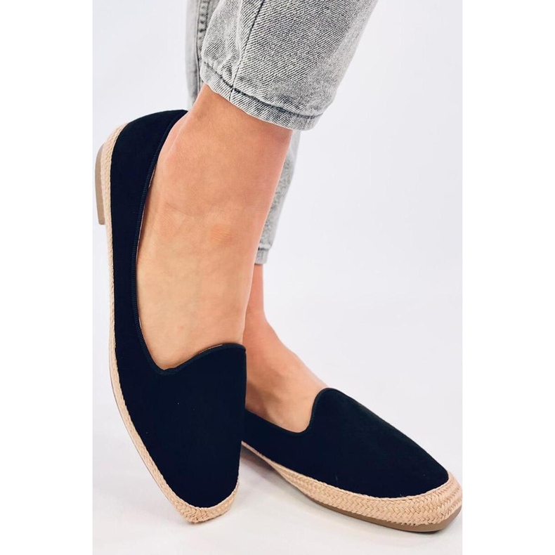 Espadrillas da danza classica da donna Ballot Black - Inello nero 1