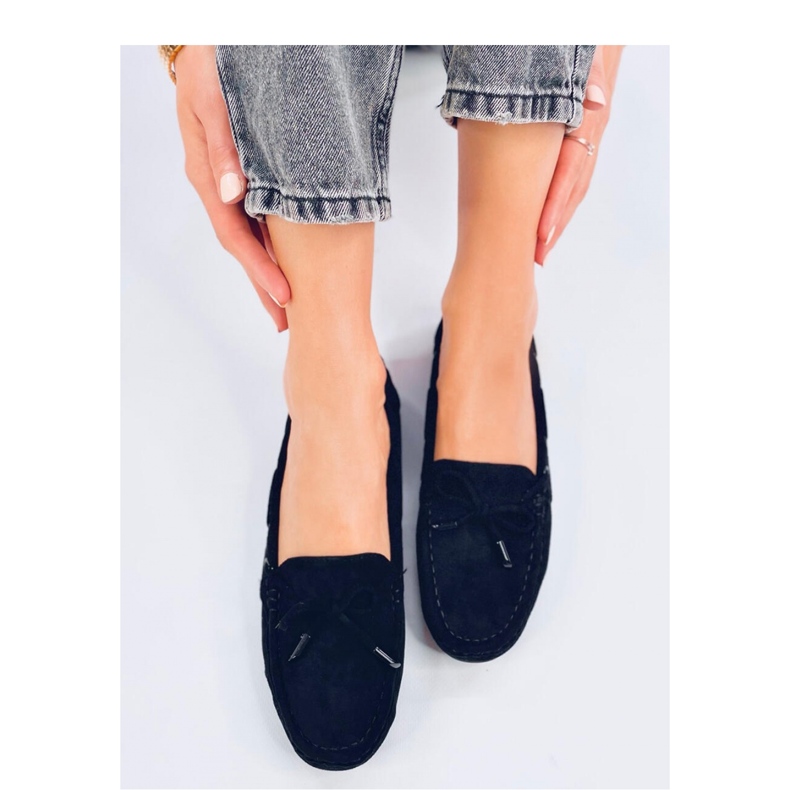 Wards Mocassini in camoscio nero - Inello 1