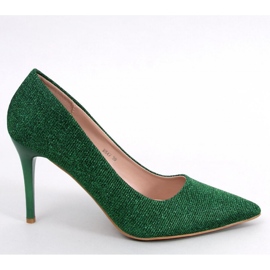 Scarpe con tacco da donna iridescenti Maineri Green - Inello verde 1