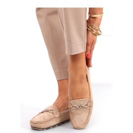 Mocassini da donna Saga Khaki - Inello beige 1