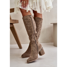 Step in style Stivali Modello Vinceza 16443 Beige Scuro - Entra con stile 2
