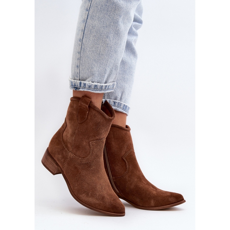 Step in style Stivali Modello Zazoo 3329 Camoscio Marrone - Entra con stile 1