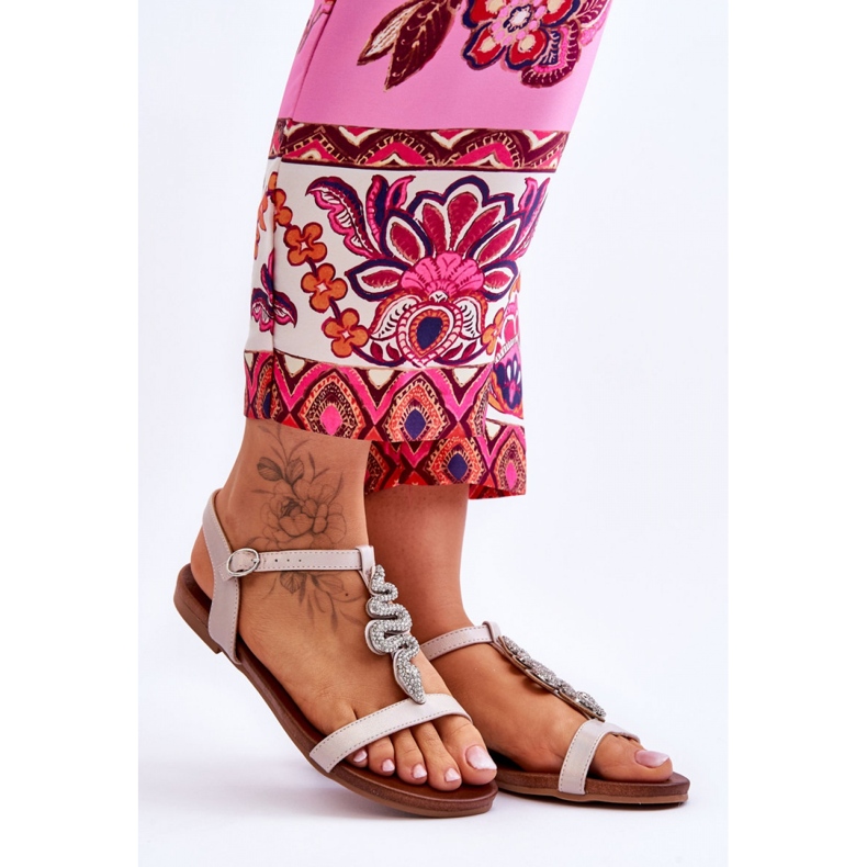 Step in style Sandali Modello S.Barski KV-5541-42 Beige - Entra con stile 2