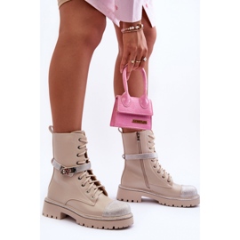 Step in style Stivali da lavoro Modello Totah 52022 Beige - Entra con stile 1