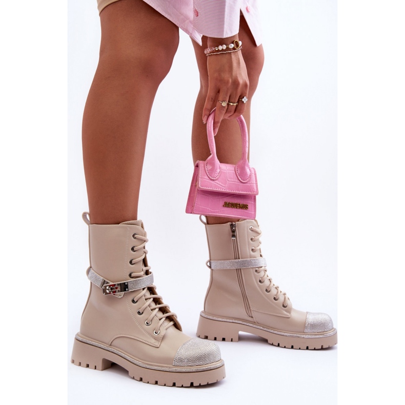 Step in style Stivali da lavoro Modello Totah 52022 Beige - Entra con stile 1