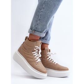 Step in style Scarpe Sportive Modello Zazoo 3392/X Beige - Entra con stile 1