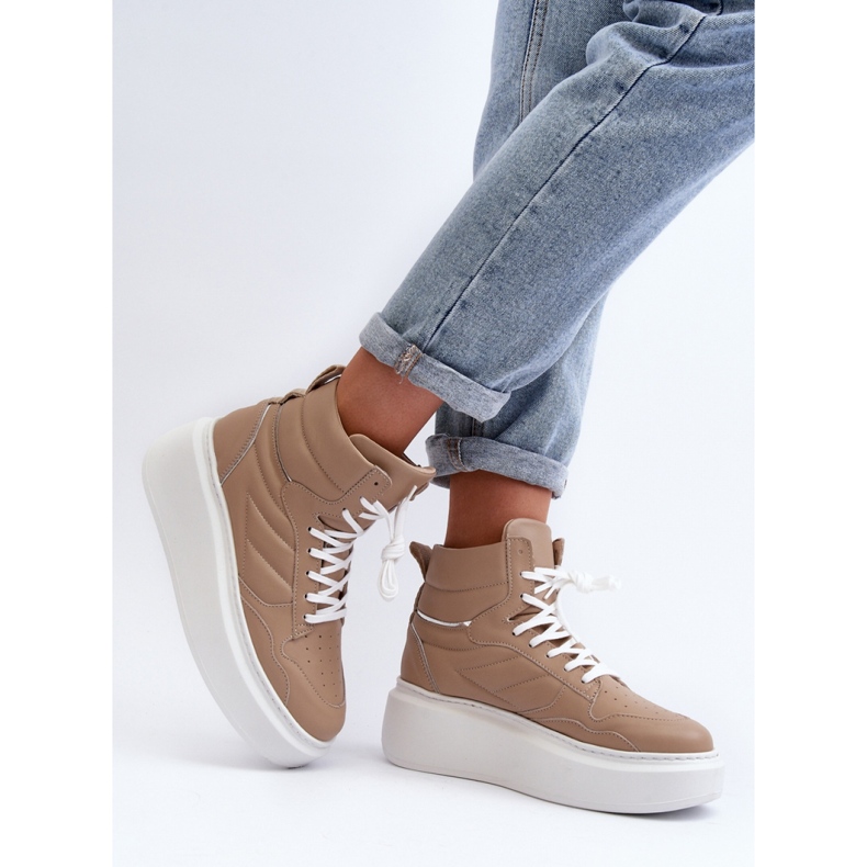 Step in style Scarpe Sportive Modello Zazoo 3392/X Beige - Entra con stile 2