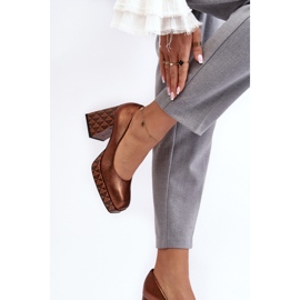 Step in style Décolleté Modello Laura Messi 259/819-821 Rame - Step con stile marrone 2