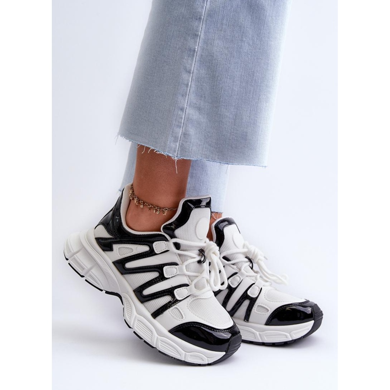 Step in style Scarpe Sportive Modello Ahmani NB633P Bianco/Nero - Entra con stile 1