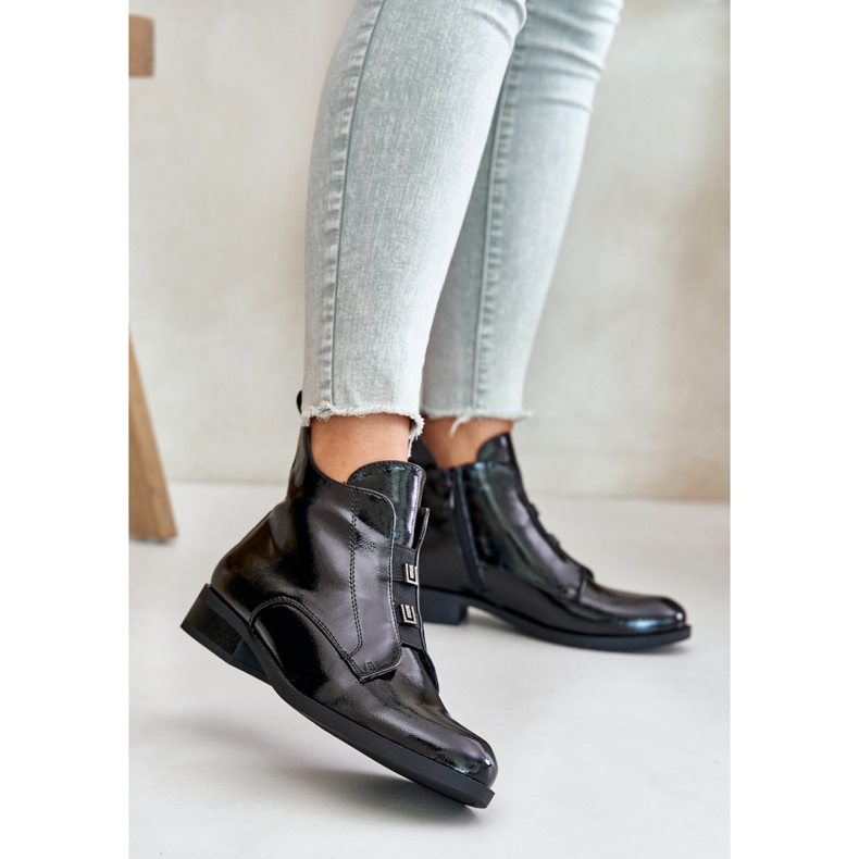 Step in style Scarponi Modello S.Barski HY42-717 Nero - Entra con stile 1