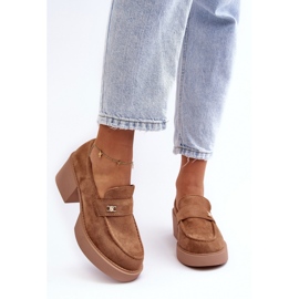 Step in style Scarpe Modello Afnira NS382P Dark Beige - Entra con stile 1