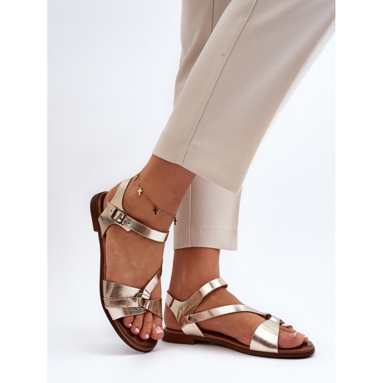 Step in style Sandali Modello Zazoo 40182 Gold - Entra con stile giallo 1